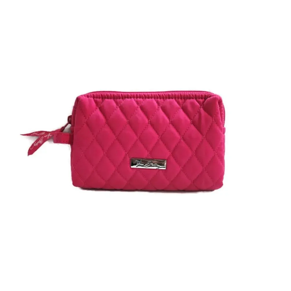 Vera Bradley Women's Pink Quilted Mini Clutch Bag